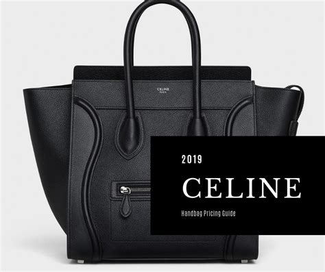 celine bag price list